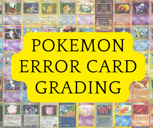 Pokemon Error Card Grading (What Does PSA Recognize?)
