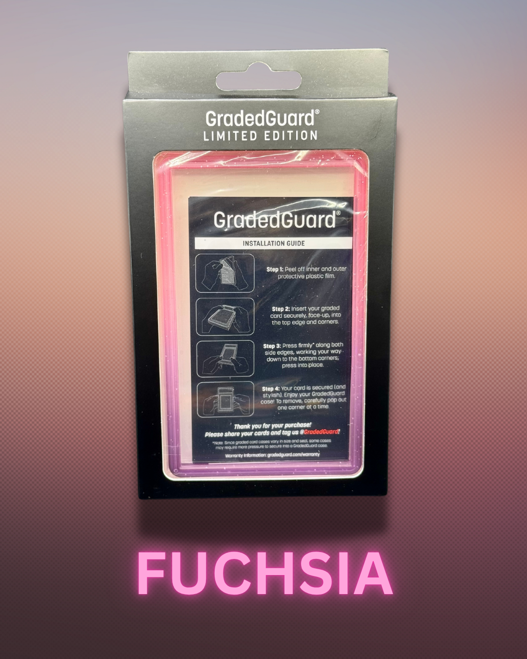 Graded Guard Fuchsia Limited Edition - PSA