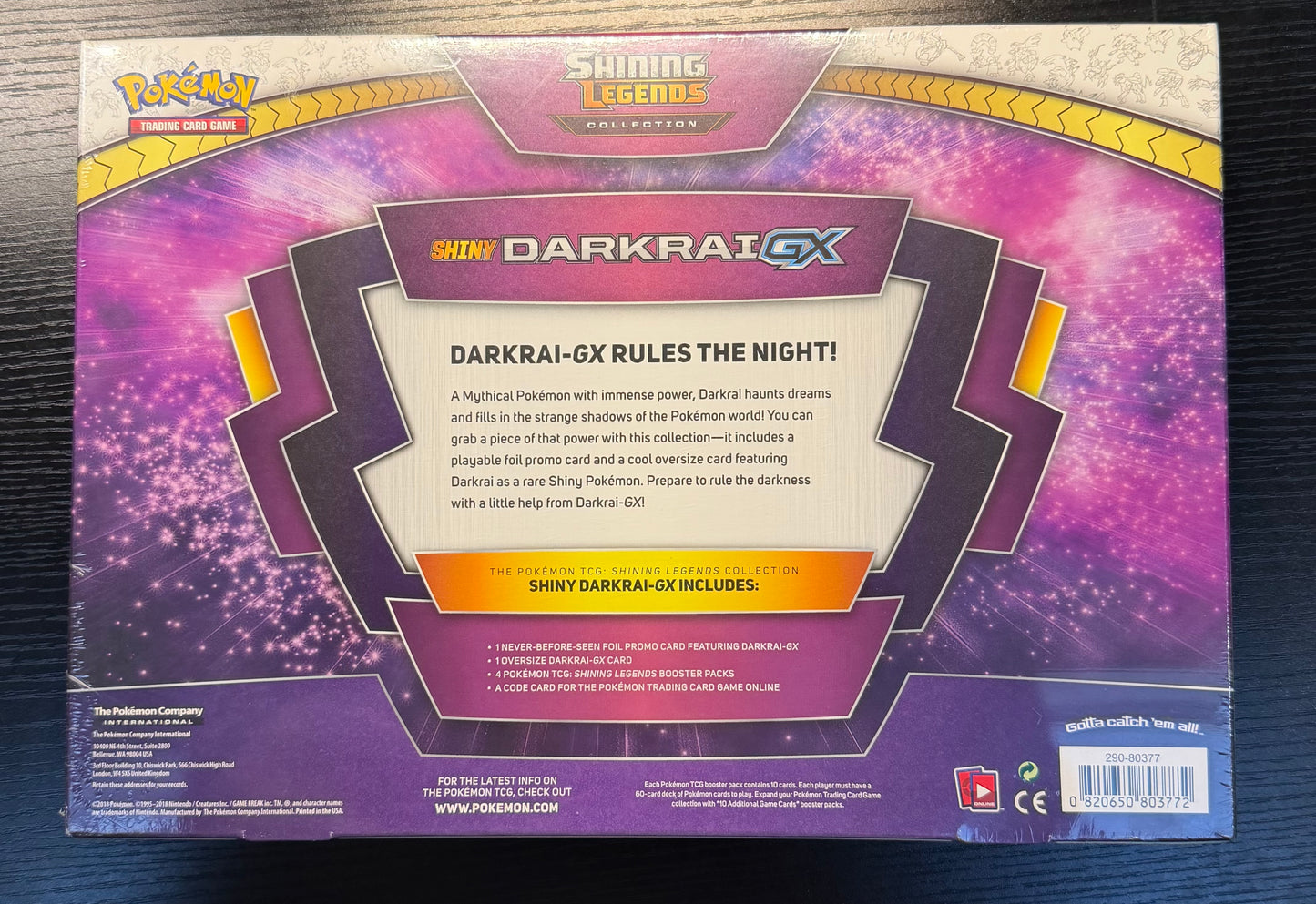 Shining Legends Collection (Shiny Darkrai GX)