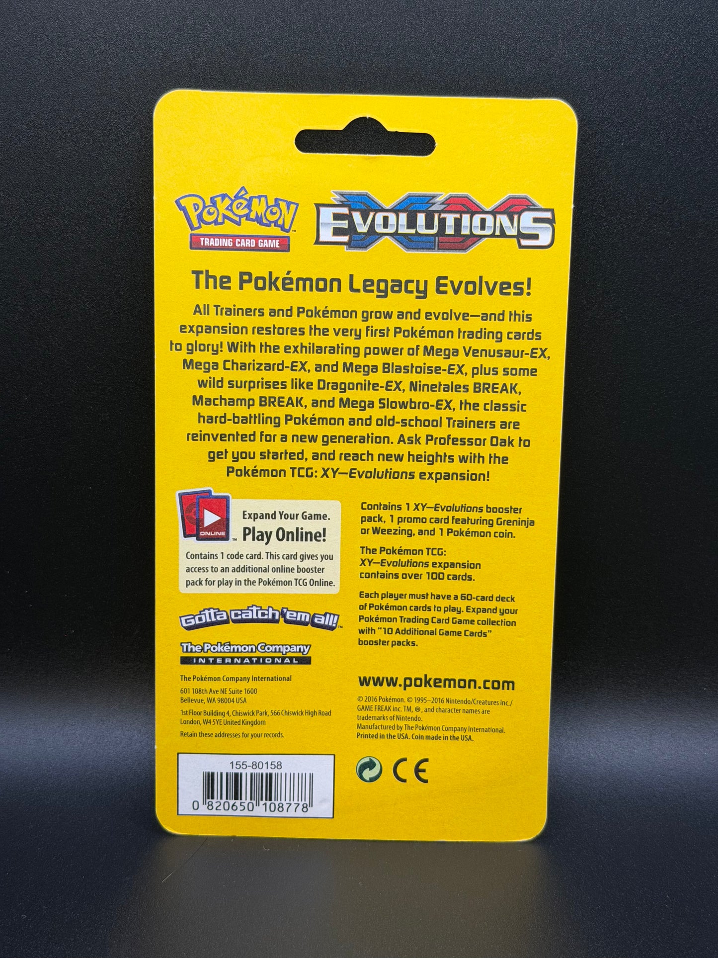 Evolutions Blister Pack (Greninja Promo)