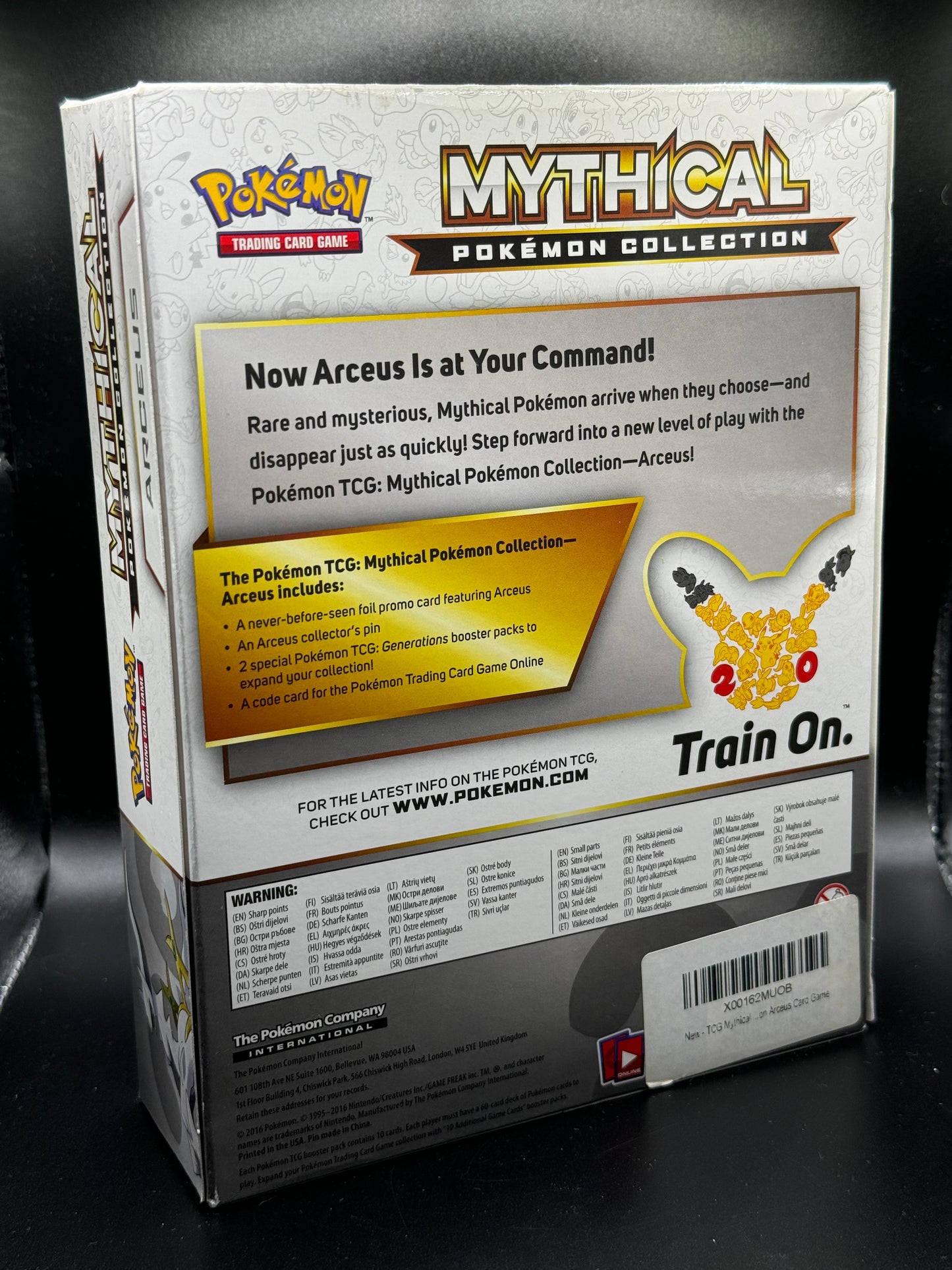 Arceus Generations Mythical Pokemon Collection Box