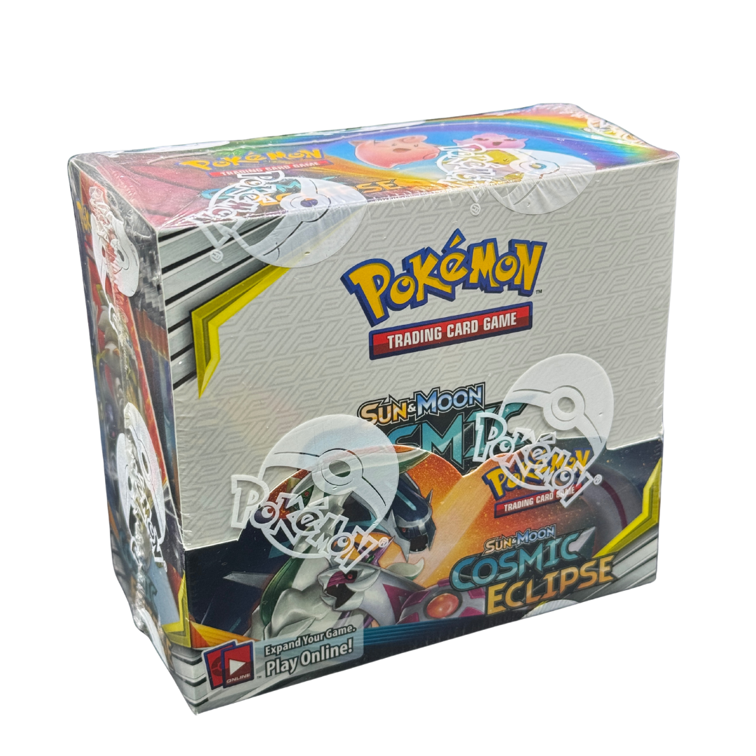 pokemon booster box cosmic eclipse Amazon.com: Pokemon Trading Card Game: Sun & Moon (SM12) Cosmic Eclipse  Booster Box : Toys & Games main image 0