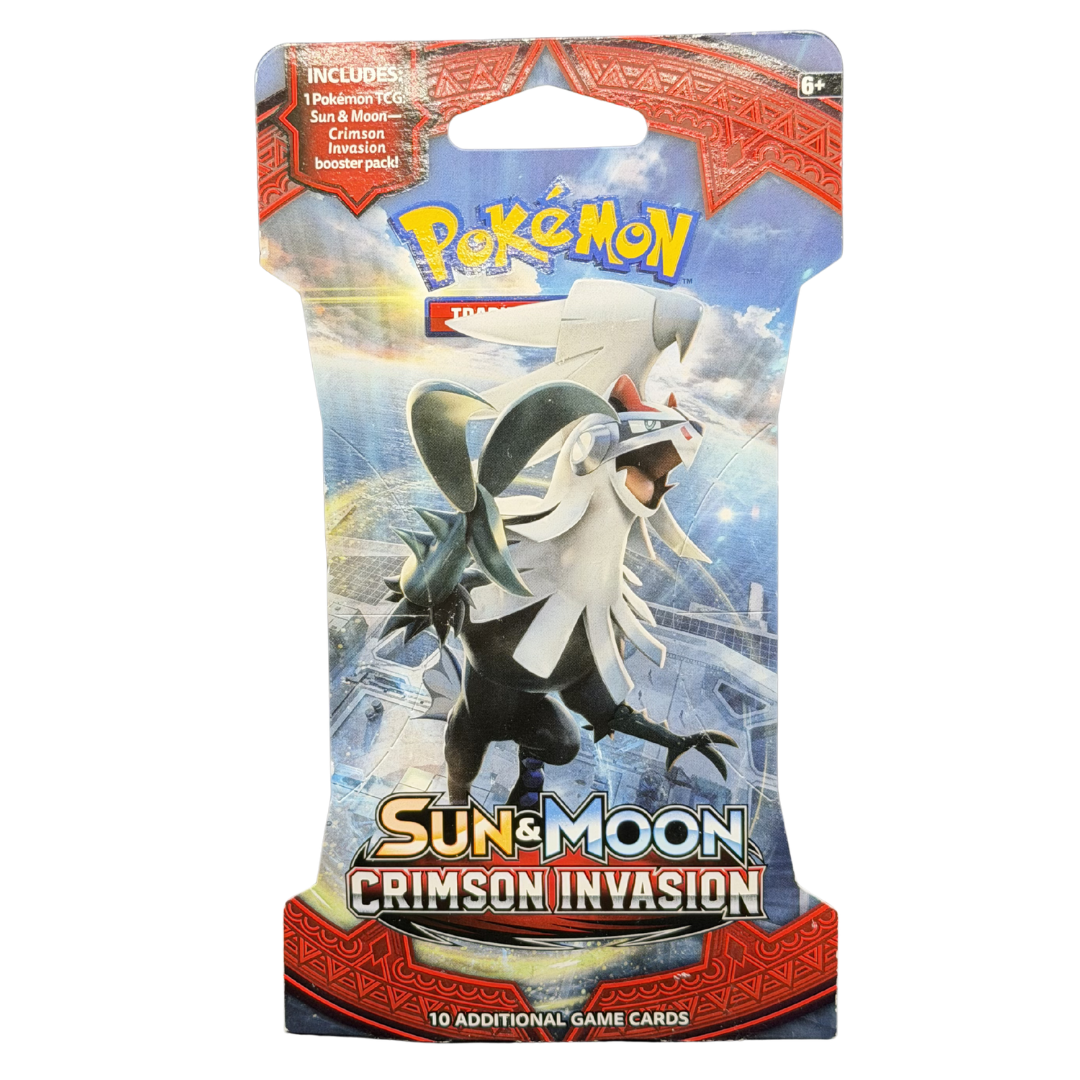 pokemon crimson invasion booster pack Pokemon Sun & Moon Crimson Invasion Booster Pack
