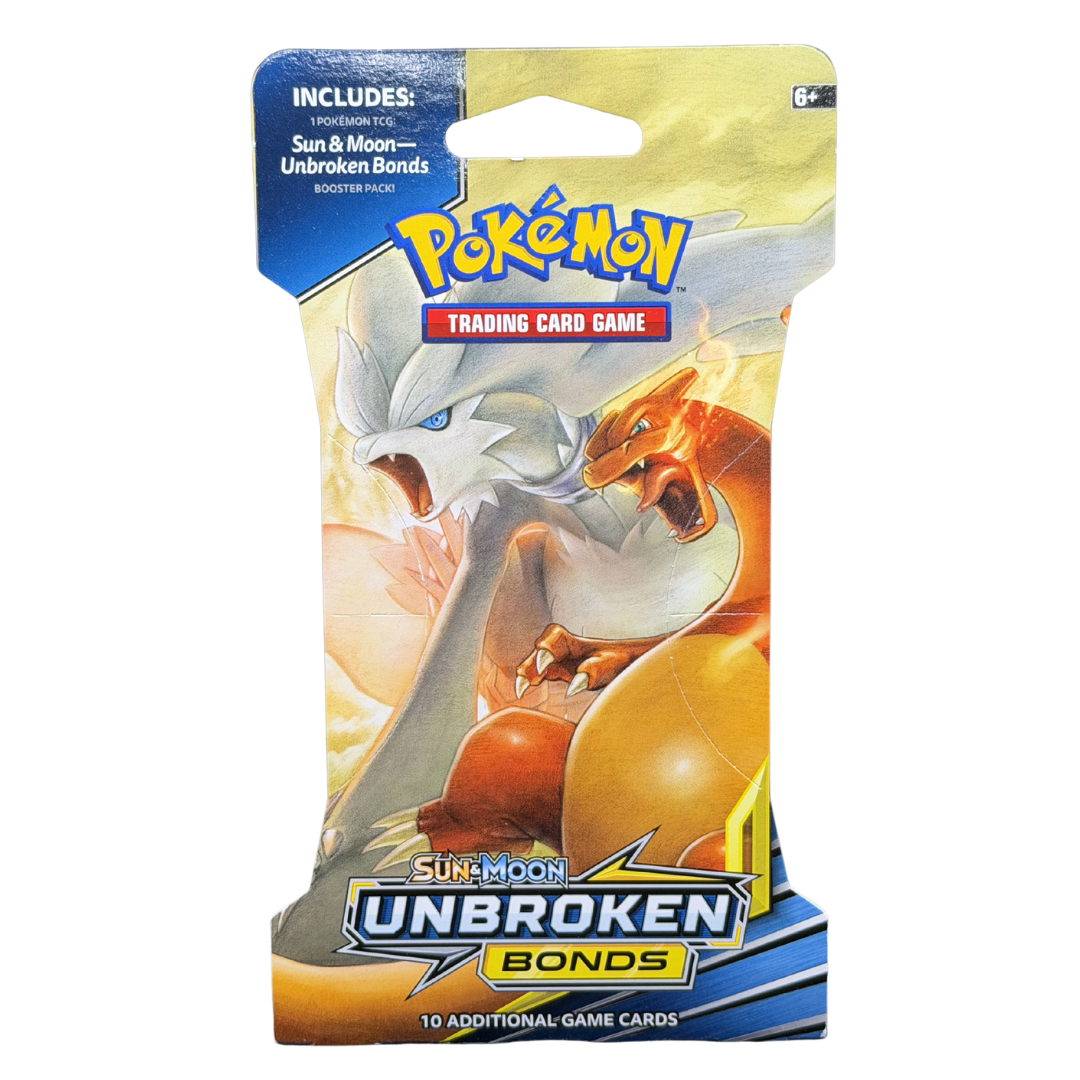 pokemon unbroken bonds booster box Pokemon Sun & Moon Unbroken Bonds Sleeved Booster Pack