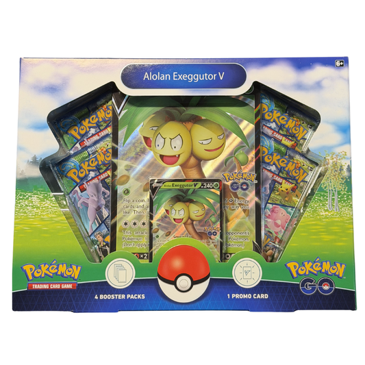 Pokemon GO Collection Box — Alolan Exeggutor V