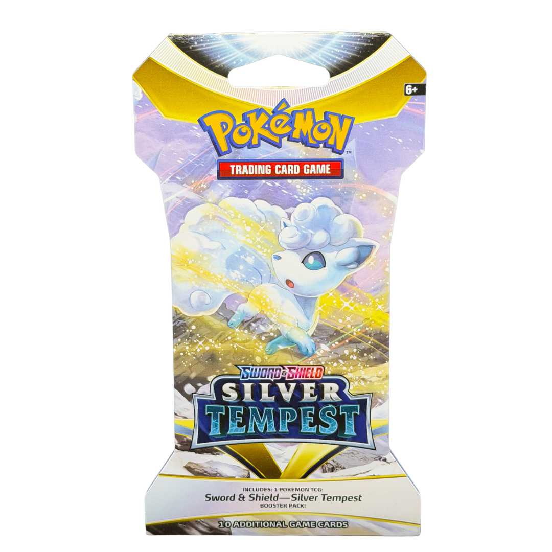 Pokemon Sword & Shield Silver Tempest Booster Pack | Alolan Vulpix