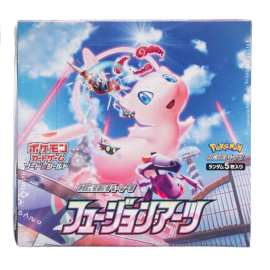 Pokemon Card Sword & Shield Booster BOX Fusion Arts s8 Japanese