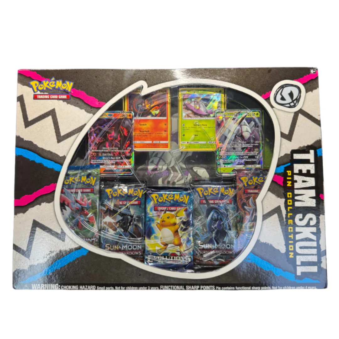 Team Skull Pin Collection Box