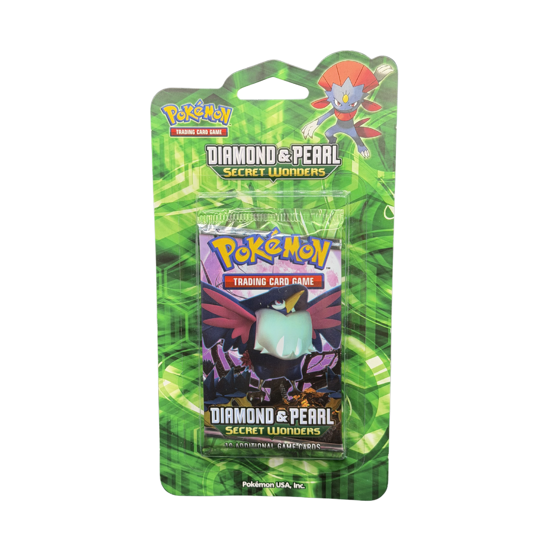 pokemon diamond and pearl secret wonders booster box Secret Wonders Blister Pack (Murkrow & Honchkrow Art)
