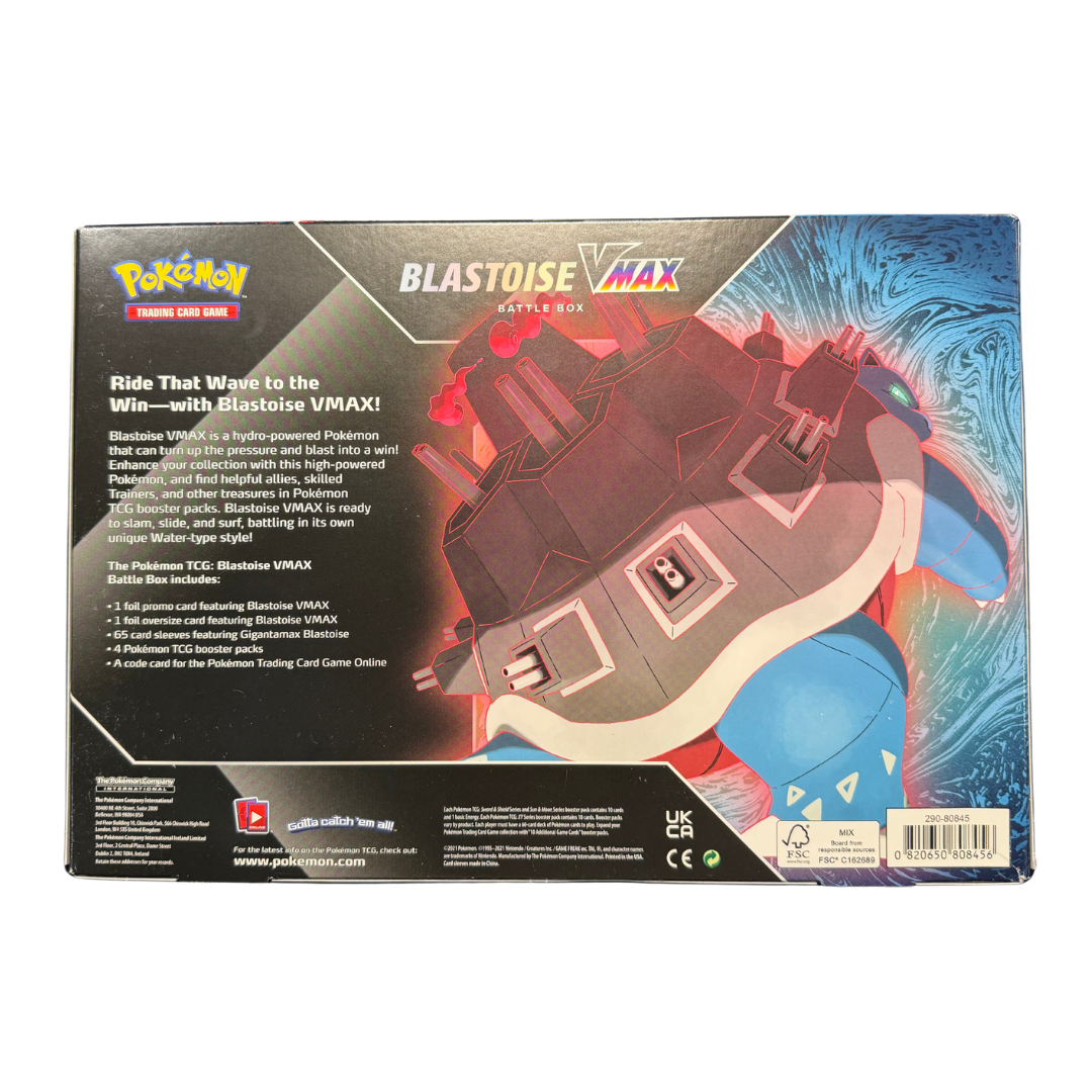 Blastoise VMAX Battle Box