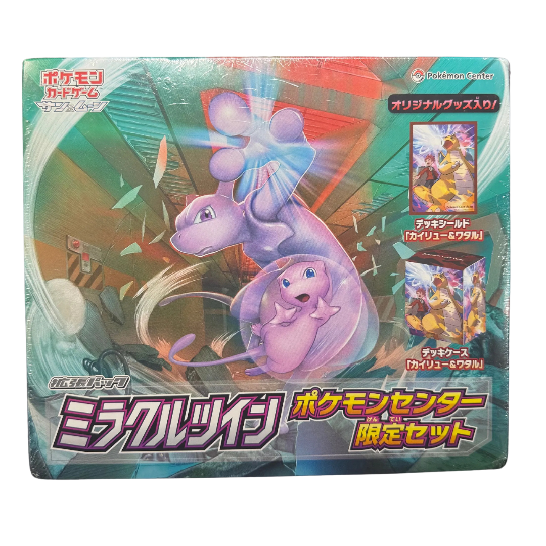 unified minds booster box japanese Miracle Twins Pokemon Center Box (Japanese Unified Minds)