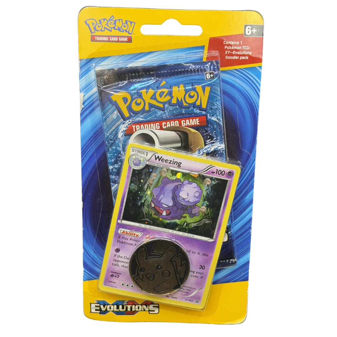 xy pokemon booster pack Pokémon Evolutions Blister Weezing Promo — Sealed – dondiegotrading keep an eye out Pokemon » Arcanine ex SPRIGATITO 341 Token:Treasure (Pack of 3 Token Cards)