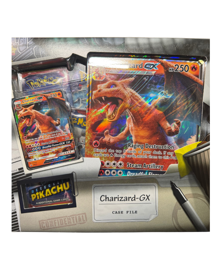 Detective Pikachu Charizard-GX Case File