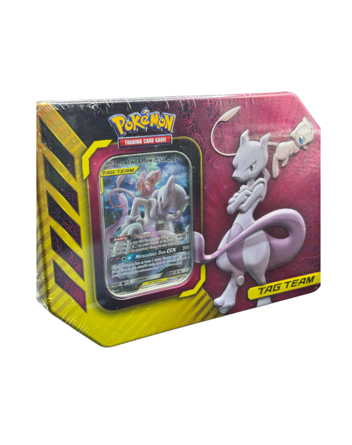2019 Mewtwo & Mew GX Tag Team Tin