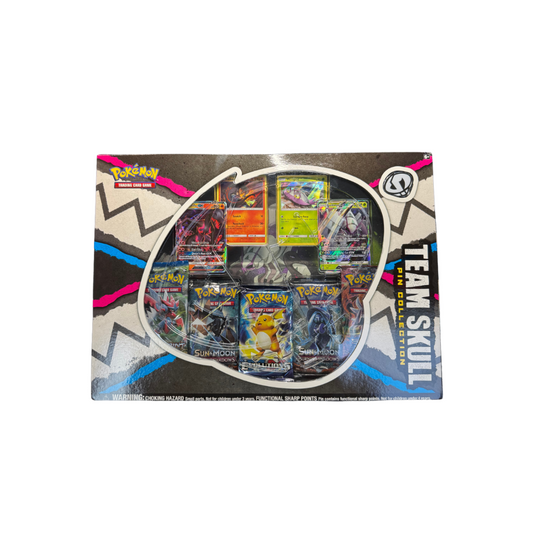 Team Skull Pin Collection Box