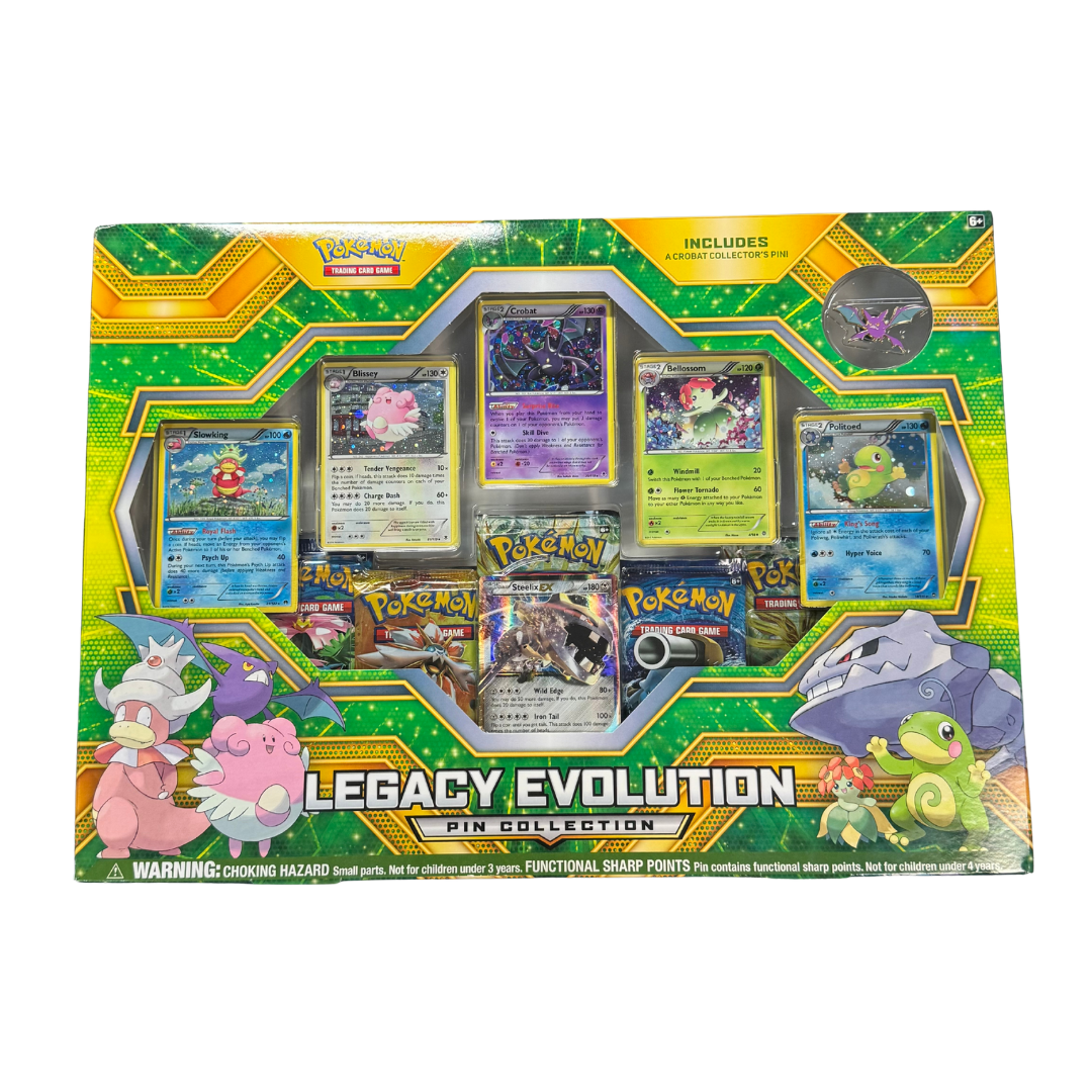 Pokemon Legacy Evolution Pin Collection Box Pokemon Legacy Evolution Pin Collection Box