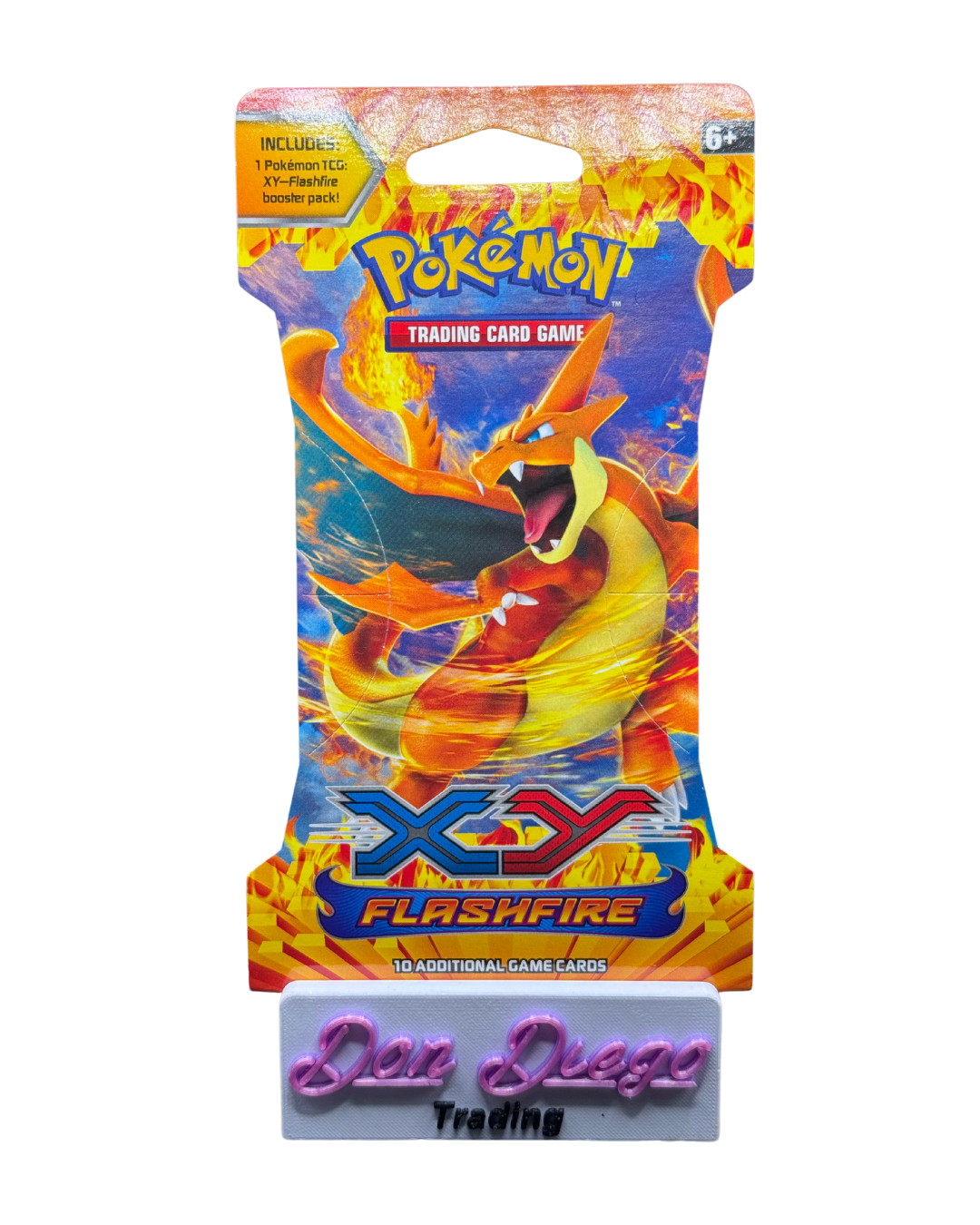 XY Flashfire Sleeved Booster Pack