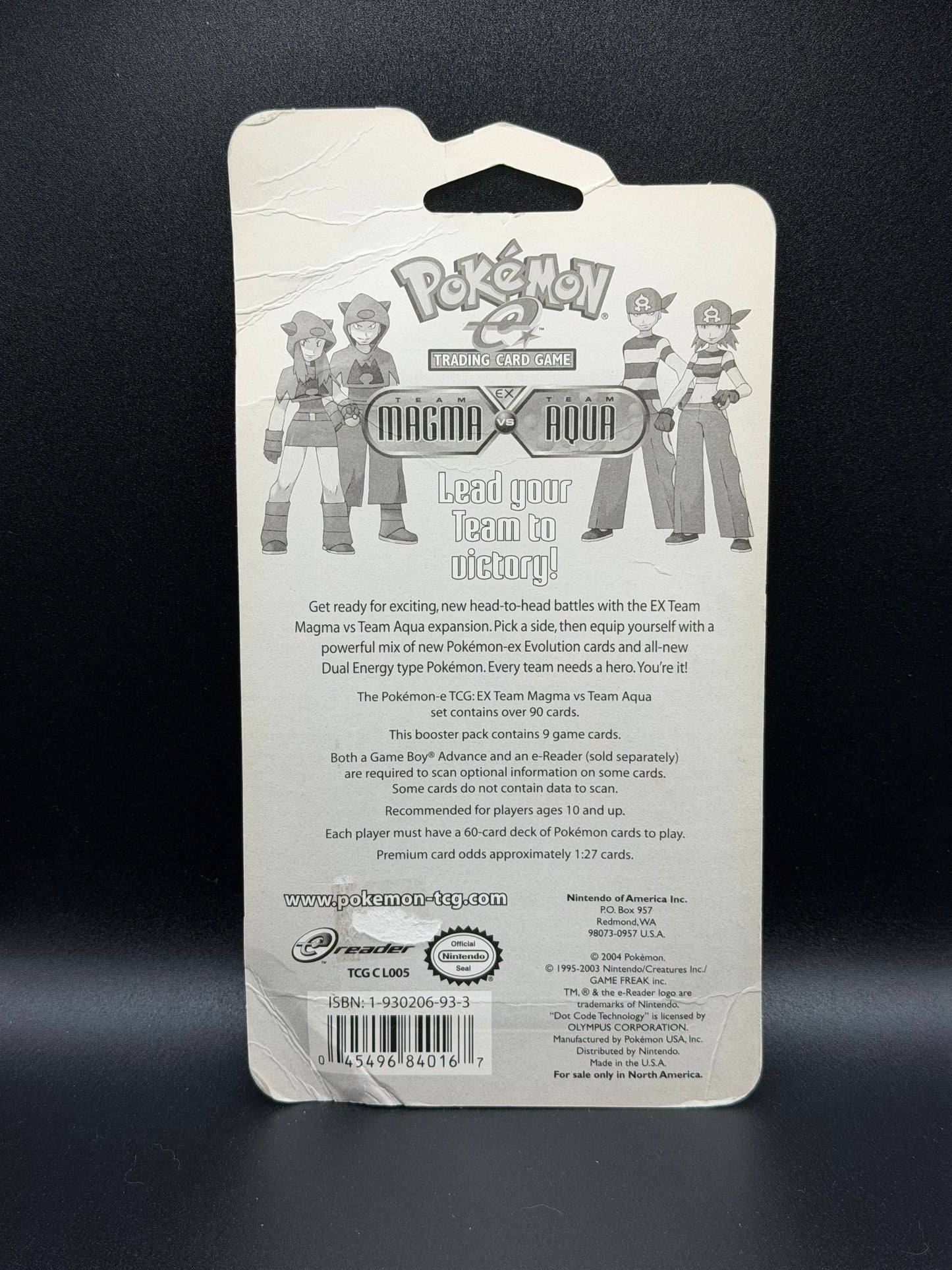 EX Team Magma vs Team Aqua Blister Pack