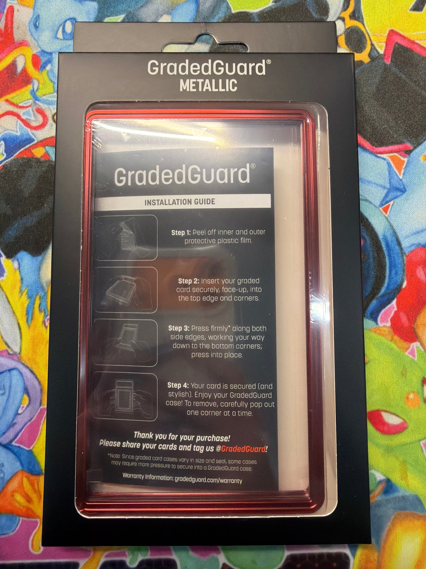 Graded Guard Metallic Crimson (PSA)