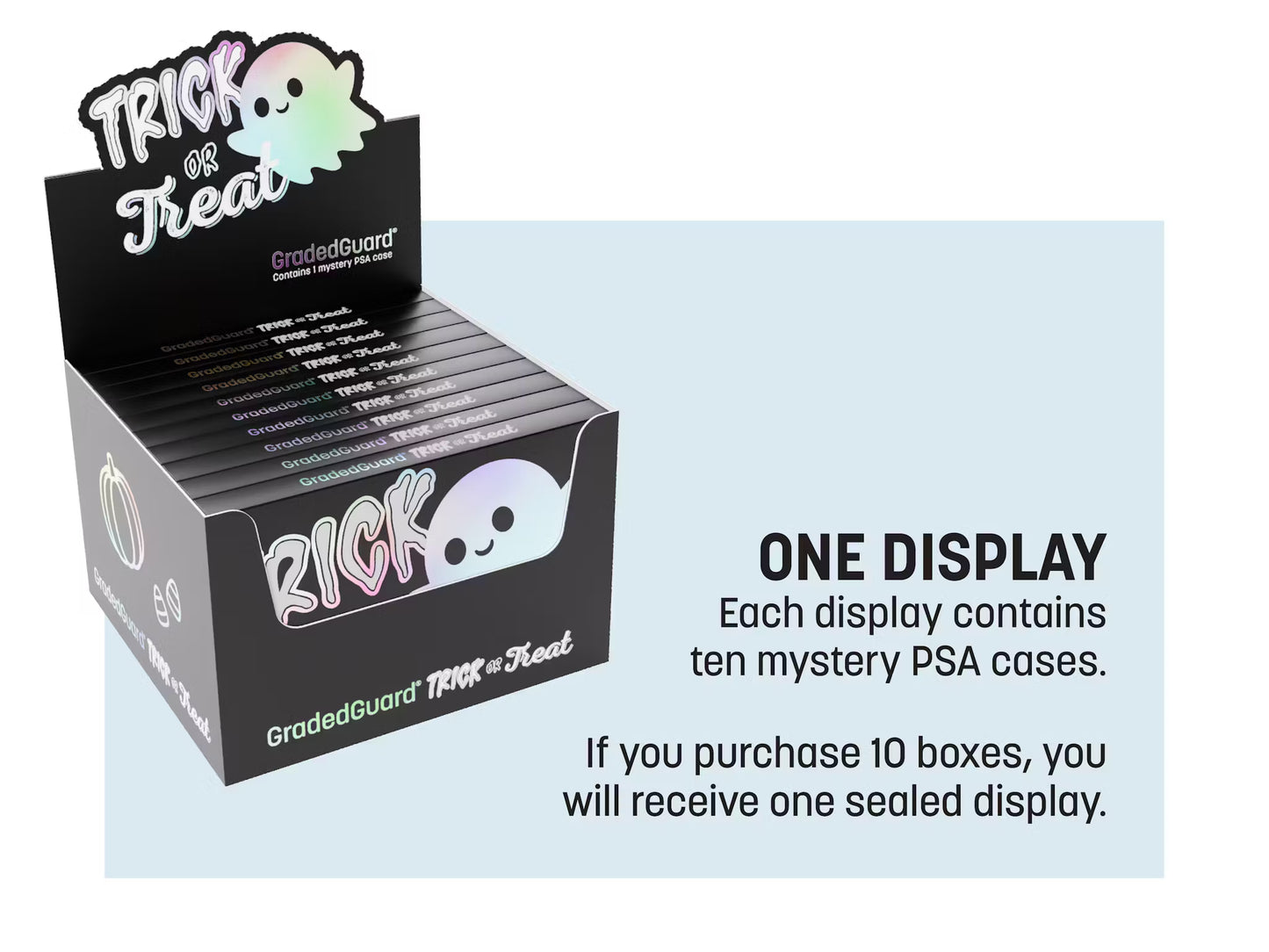 GradedGuard PSA Trick or Treat - Sealed Case (10x Guards)