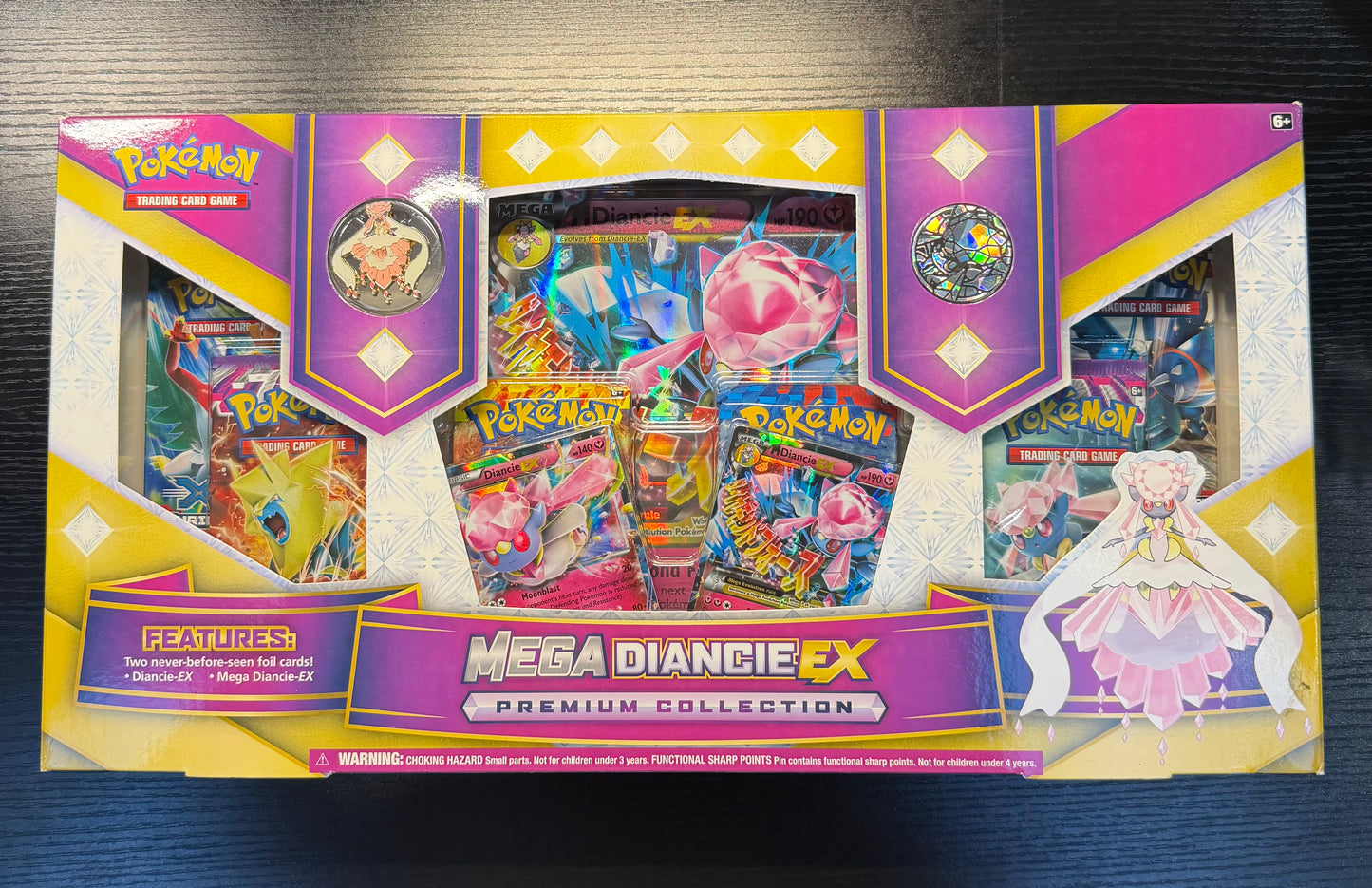Mega Diancie EX Premium Collection (Phantom Forces)