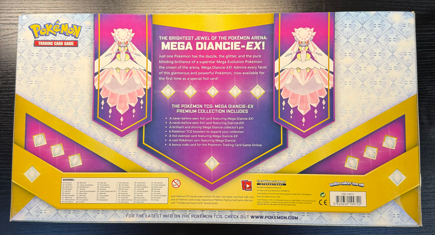 Mega Diancie EX Premium Collection (Phantom Forces)