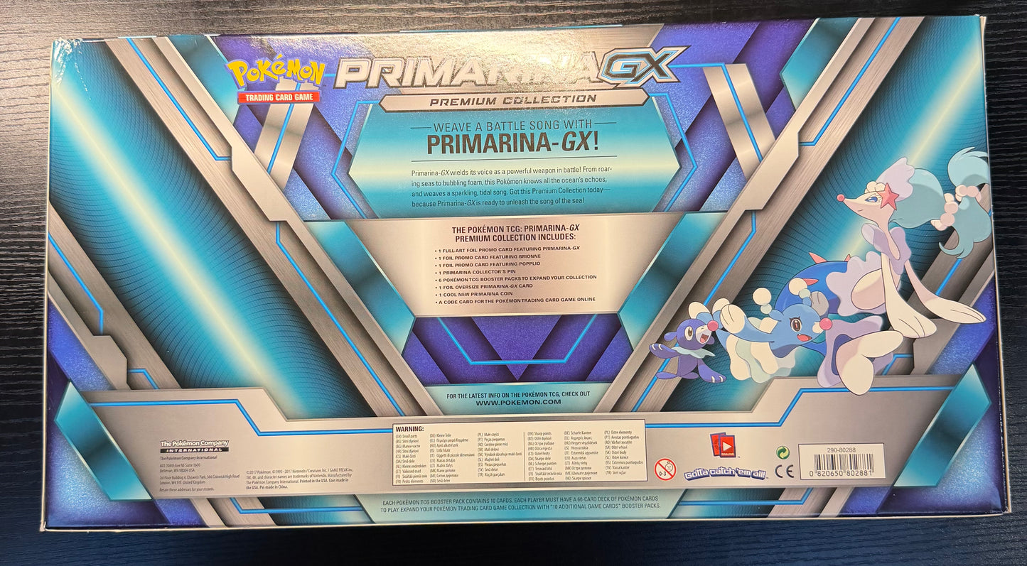 The Pokemon PKU80288 GX Premium Collection
