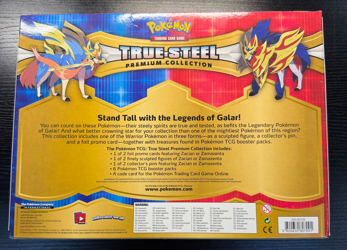 True Steel Premium Collection (Zacian)