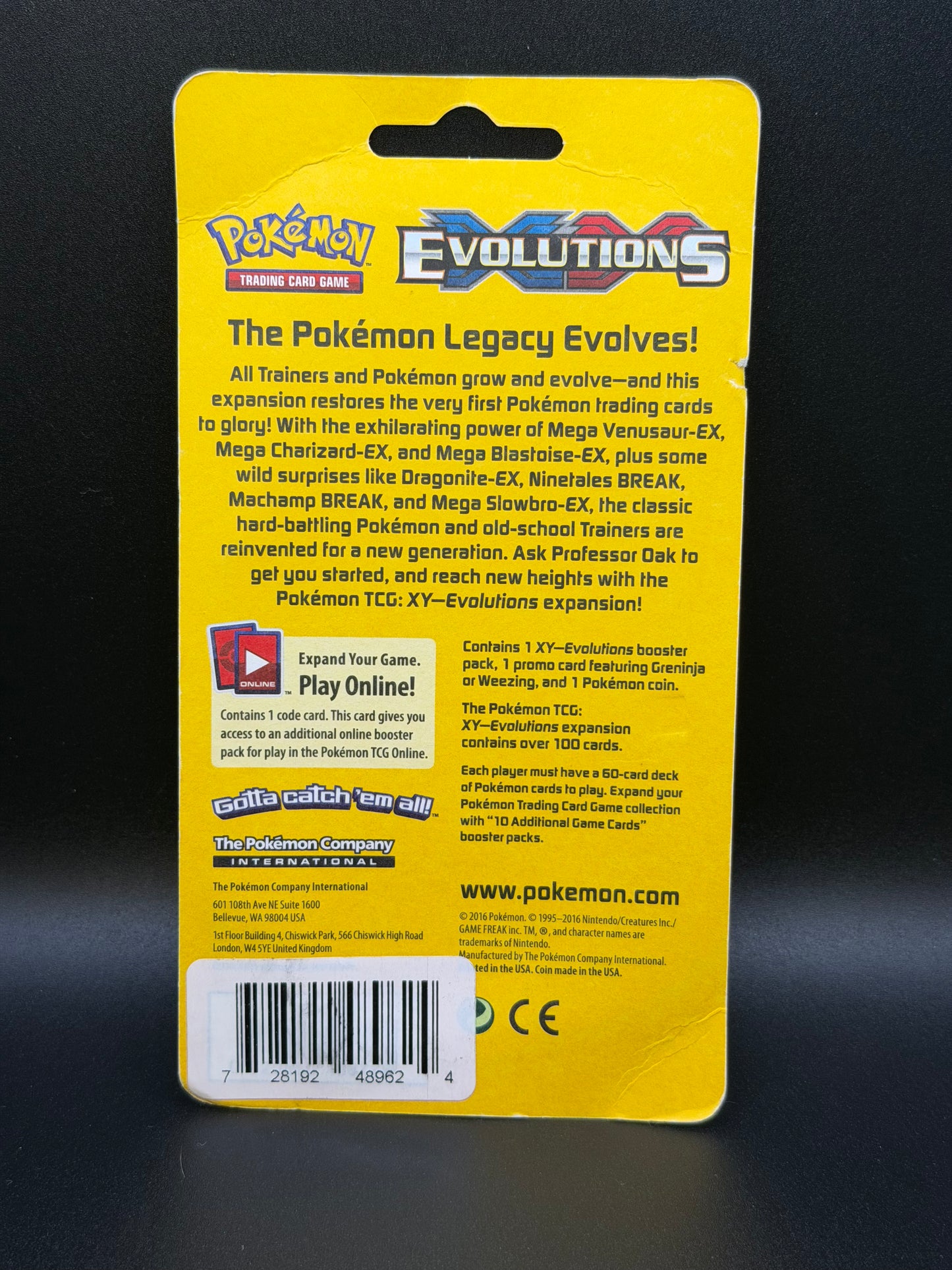 Evolutions Blister Pack (Weezing Promo)