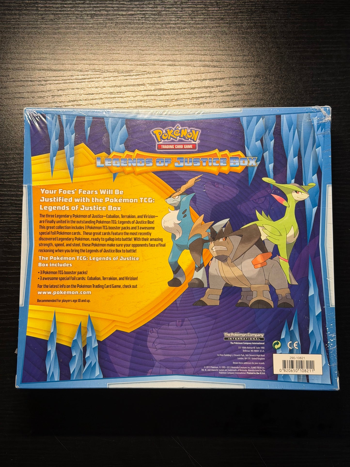 Legends of Justice Collection Box