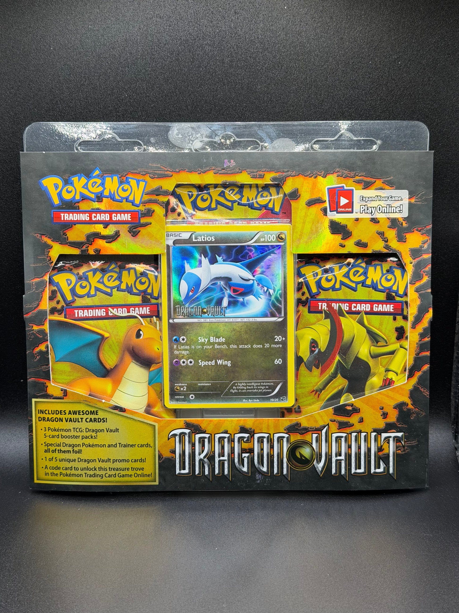 Dragon Vault 3-Pack Blister (Latios Promo)
