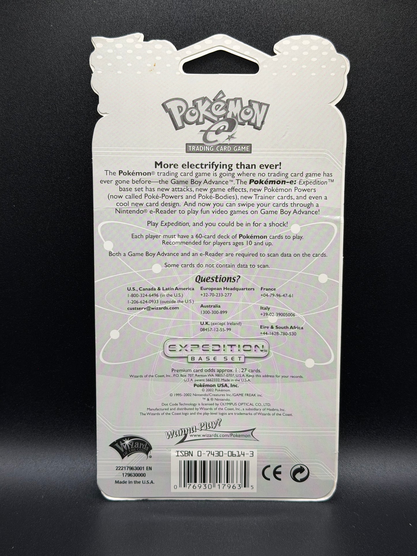 Expedition Blister Pack (Blastoise Art)