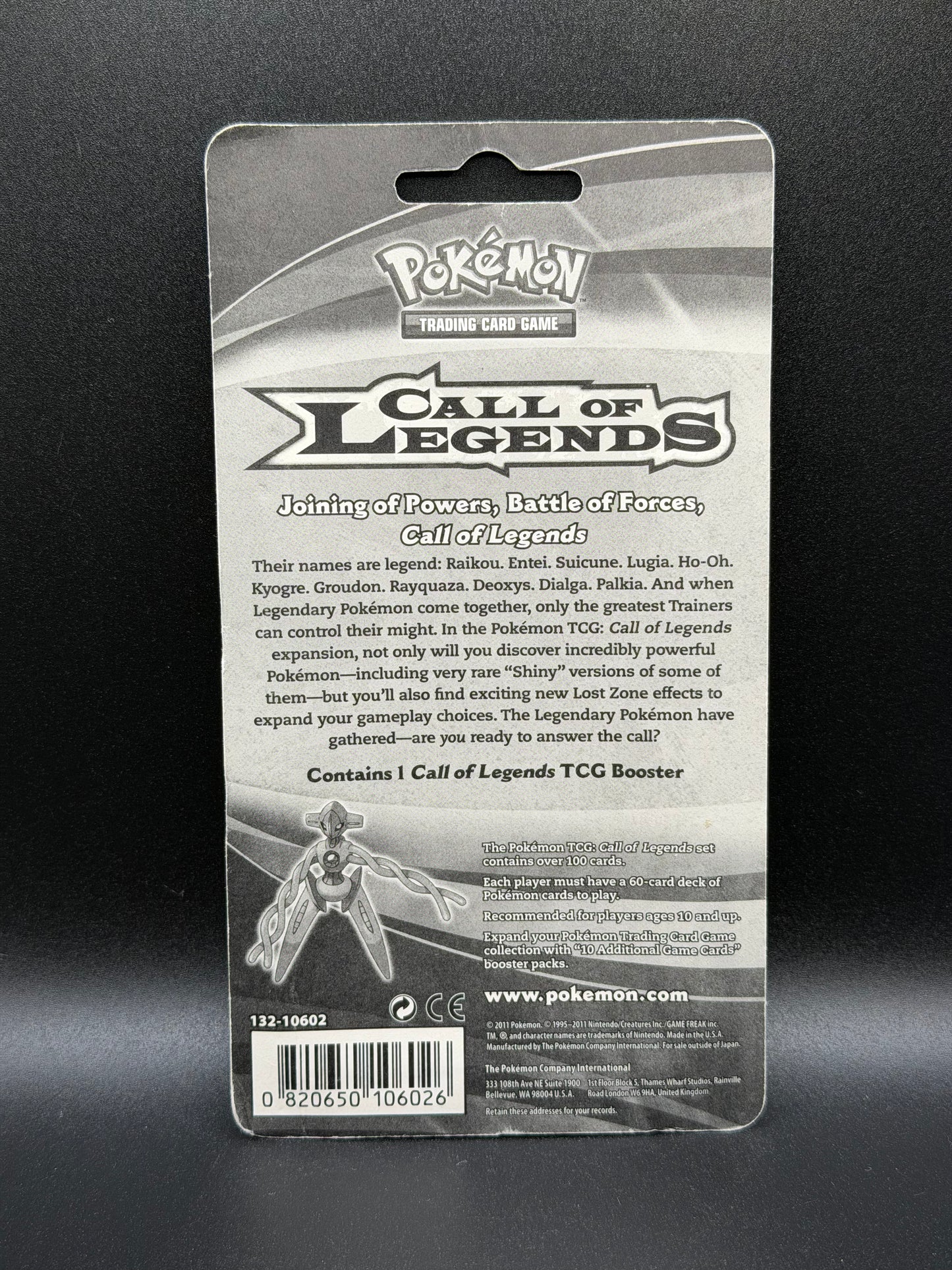 Call of Legends Blister (Groudon Art)