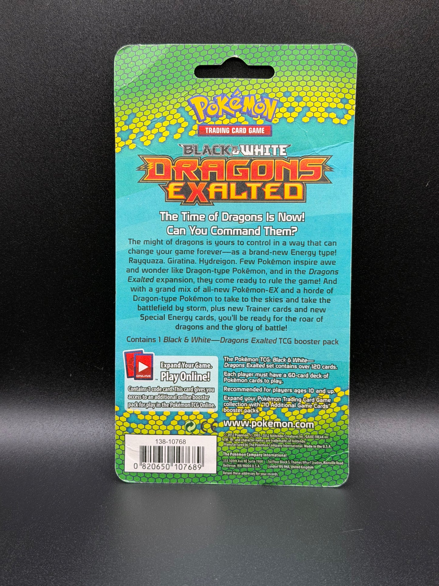 Dragons Exalted Blister (Rayquaza Art)