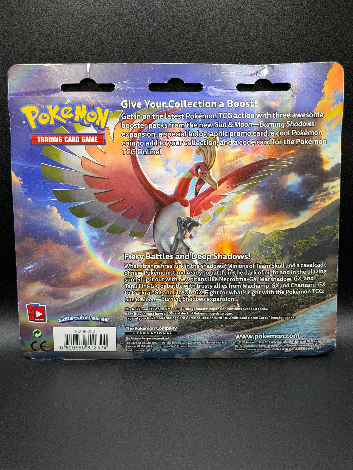 Burning Shadows 3-Pack Blister