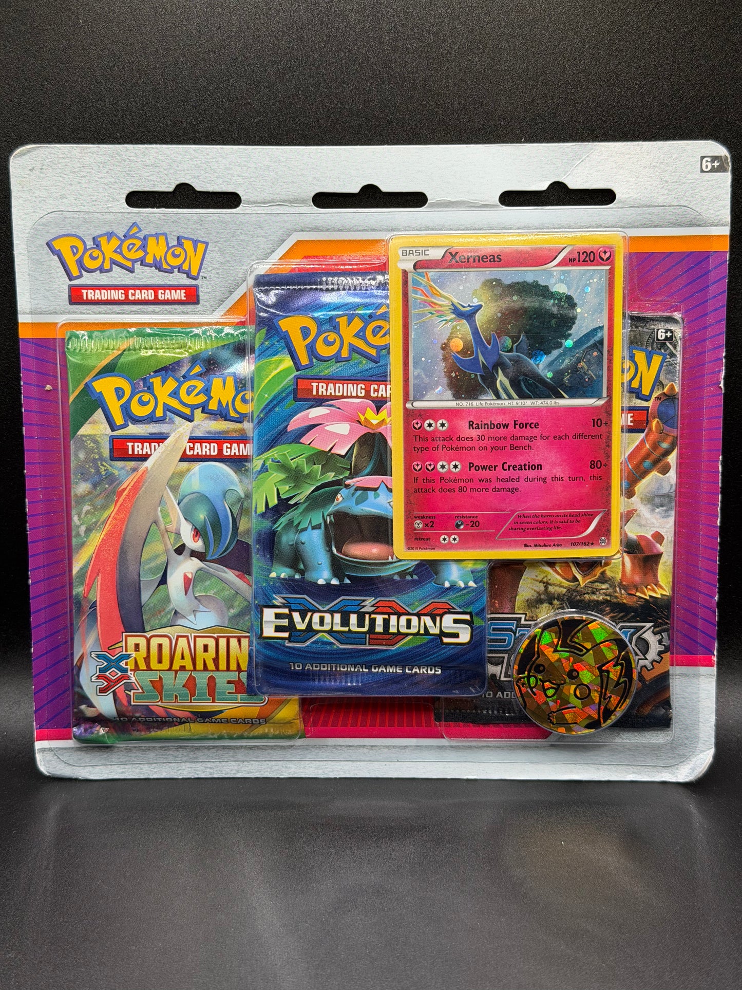 pokemon xerneas card pack Xerneas 3-Pack Blister – dondiegotrading