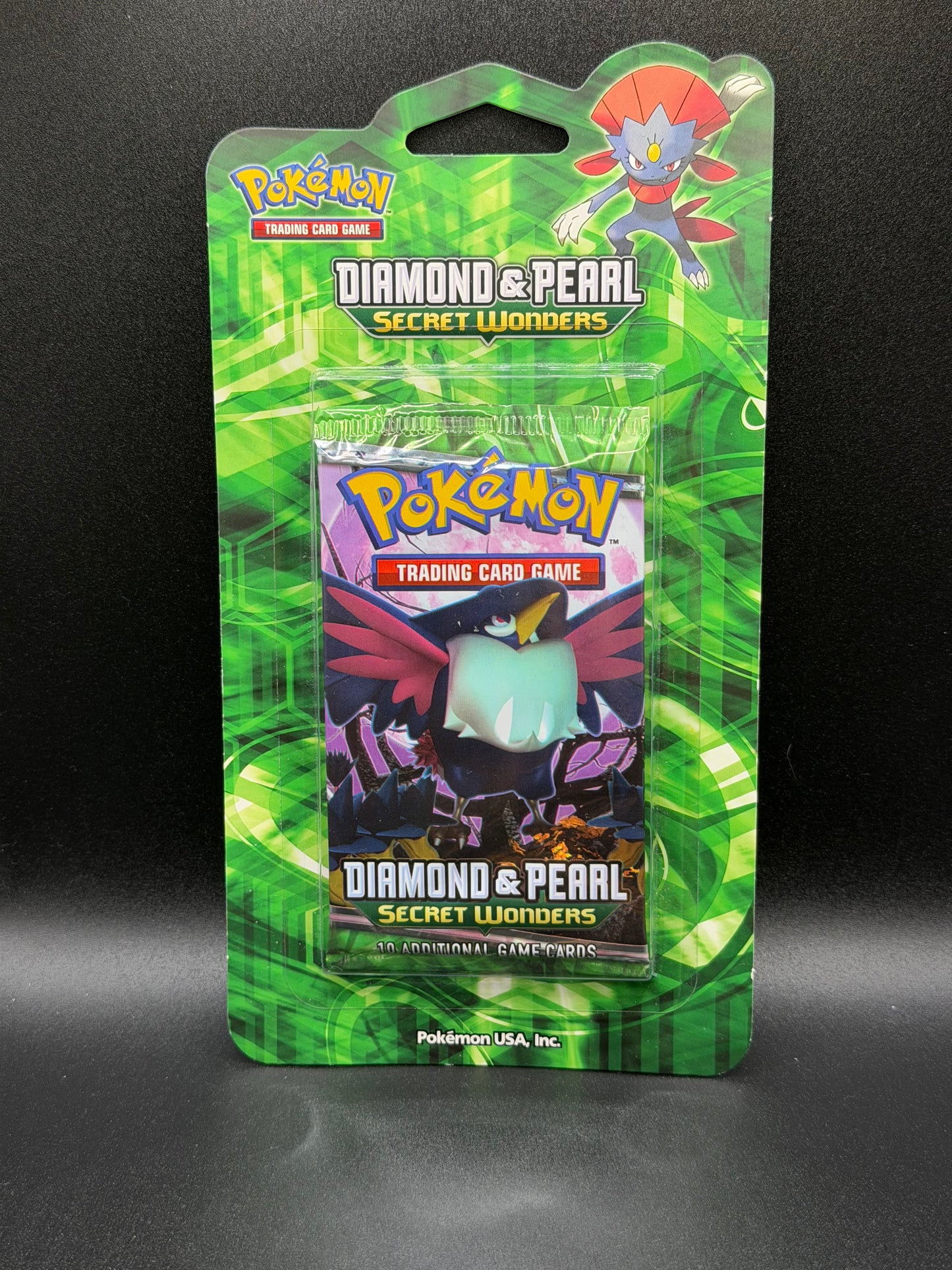 pokemon diamond and pearl secret wonders booster pack Secret Wonders Blister Pack (Murkrow & Honchkrow Art)