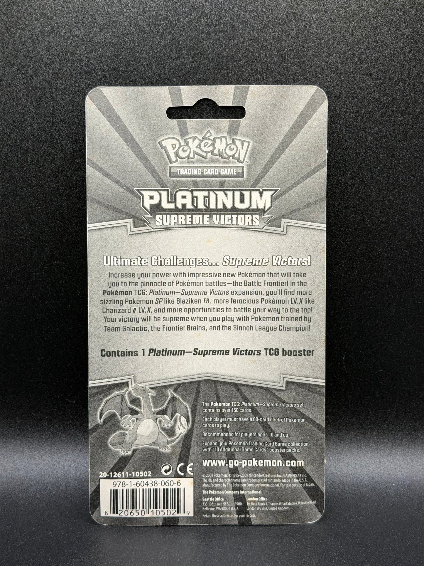 pokemon platinum supreme victors booster pack Pokémon Supreme Victors Booster Pack EN main image 0