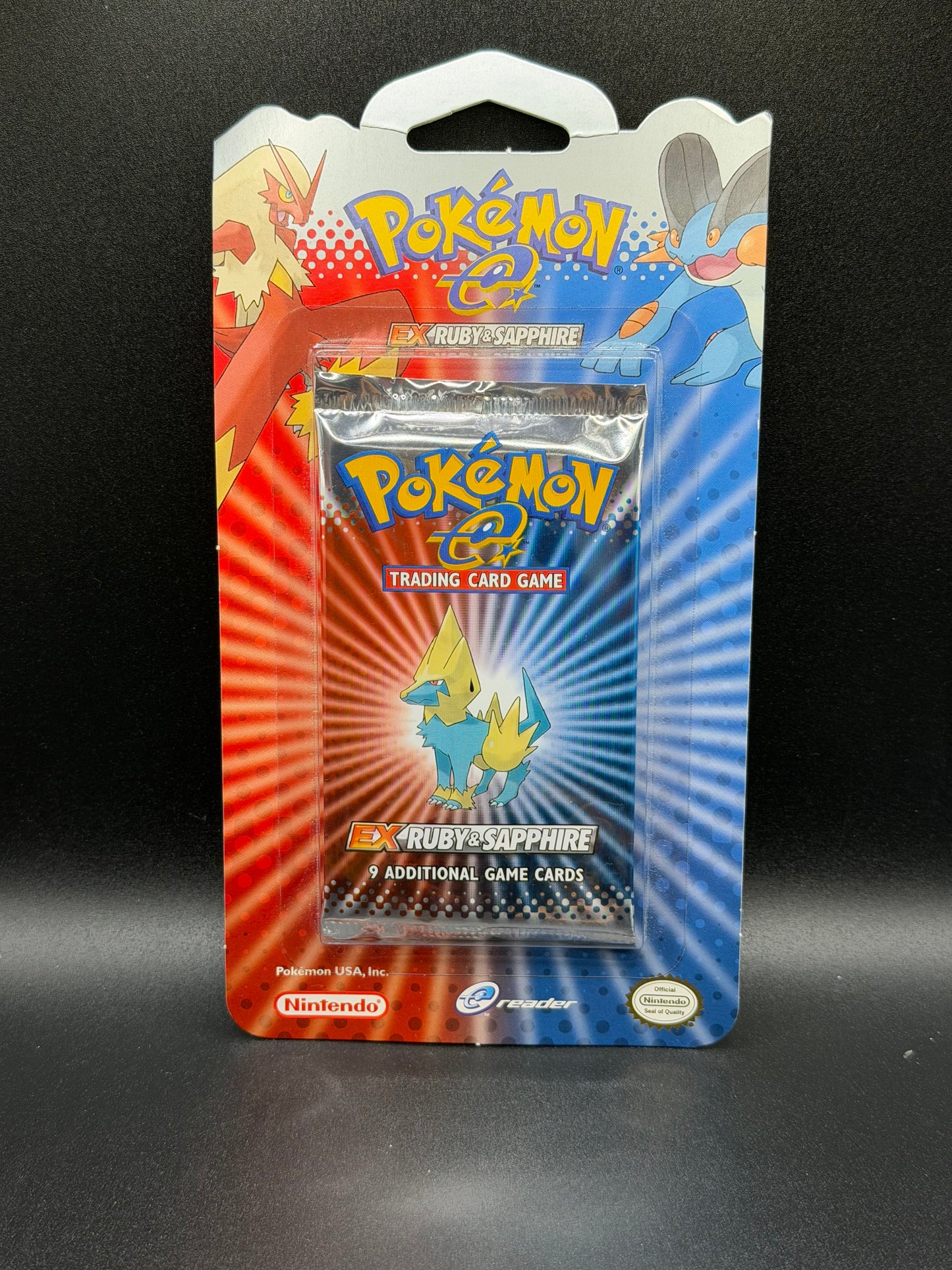 EX Ruby & Sapphire Blister Pack (Manectric Art)