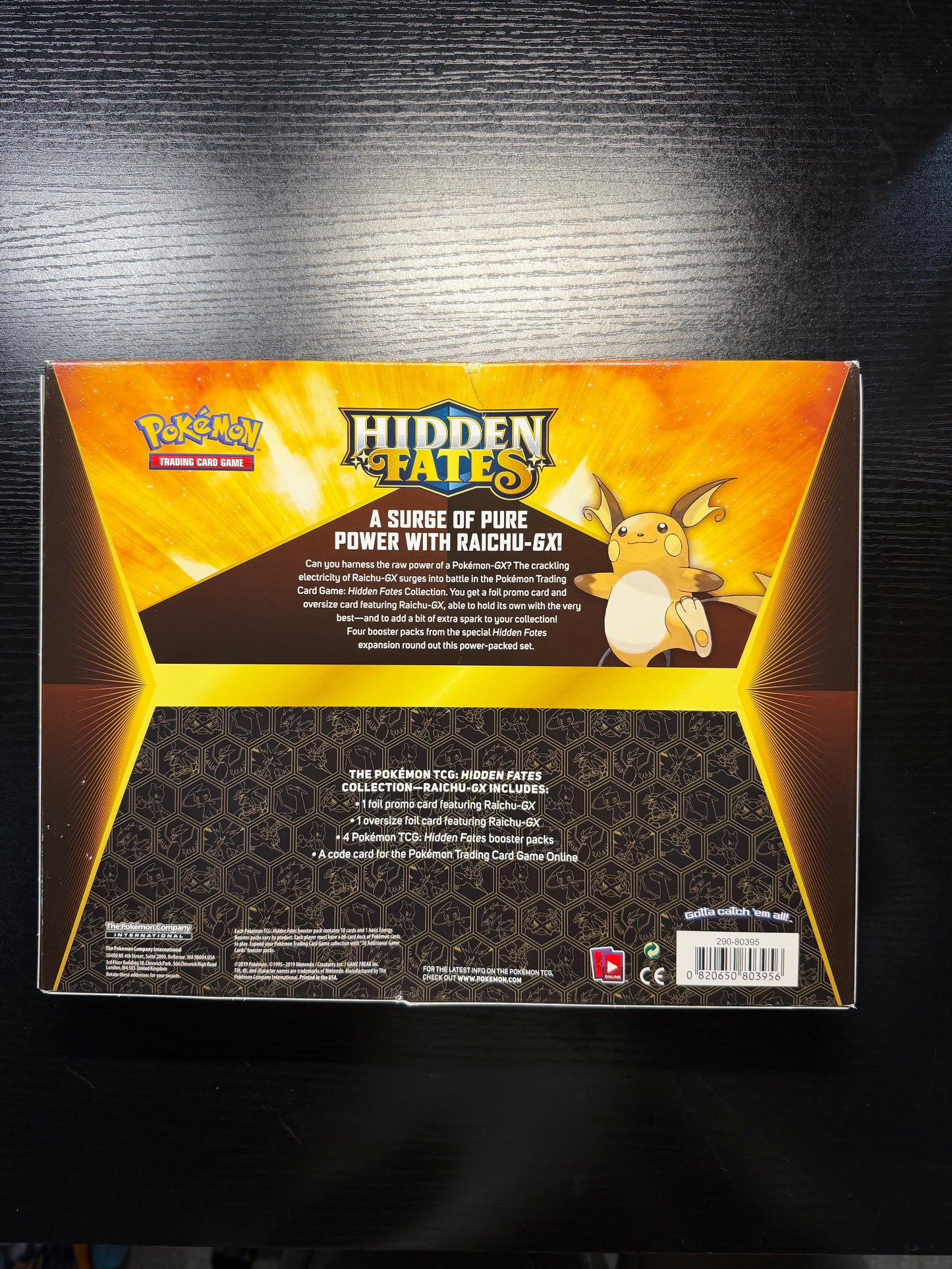 buy hidden fates booster box Hidden Fates Collection (Raichu GX) – dondiegotrading
