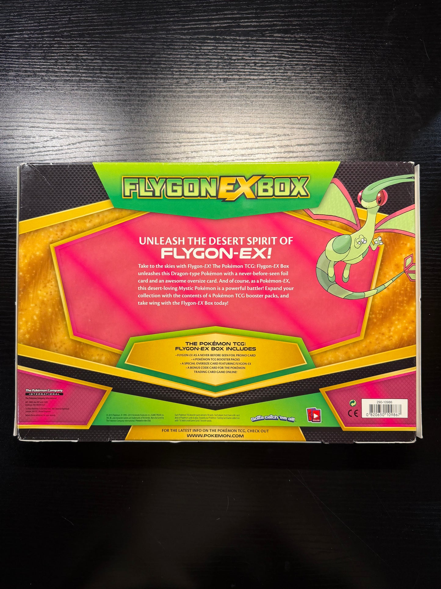 Flygon EX Collection Box