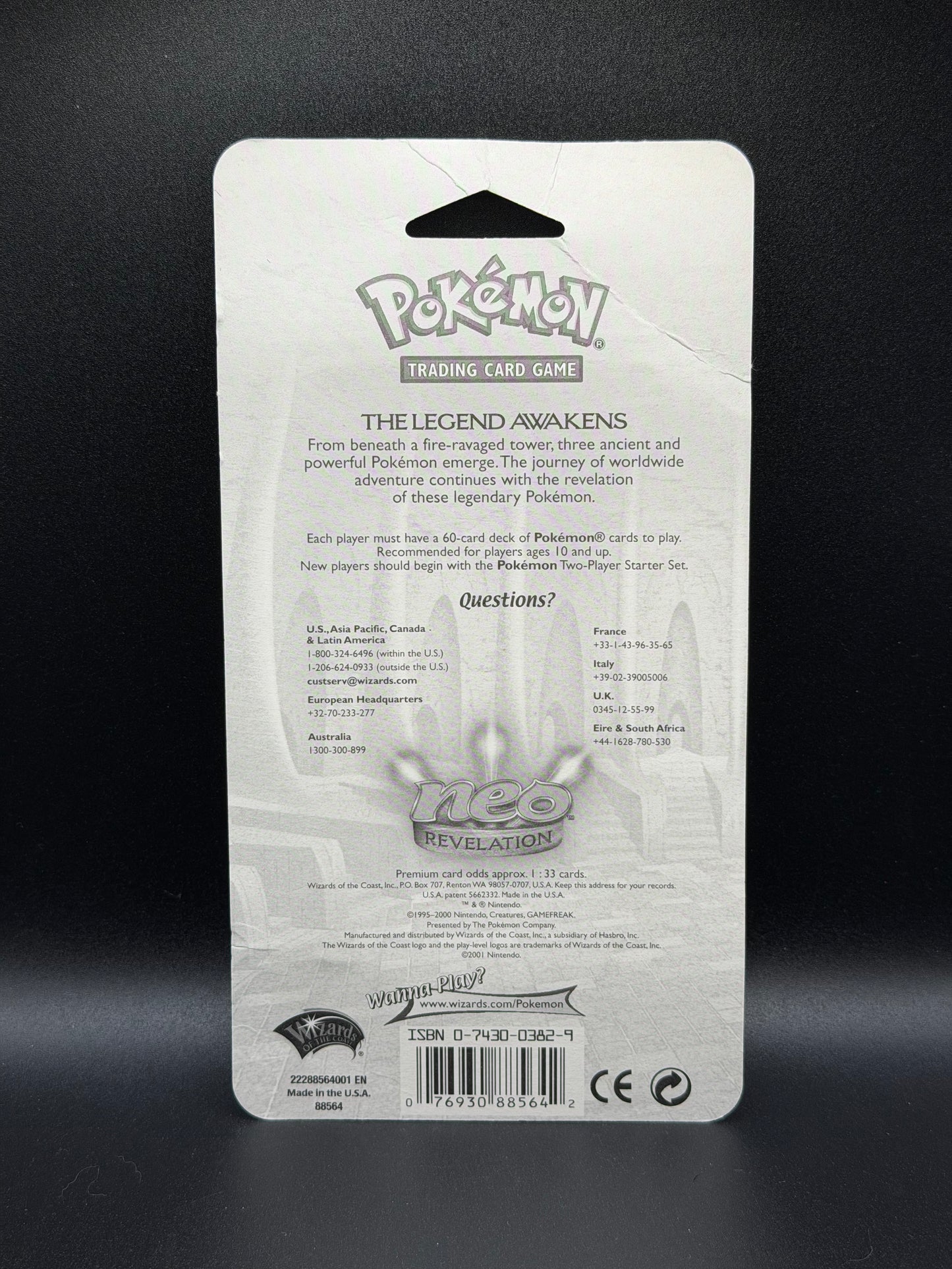 Neo Revelation Blister Pack (Misdreavus Art)