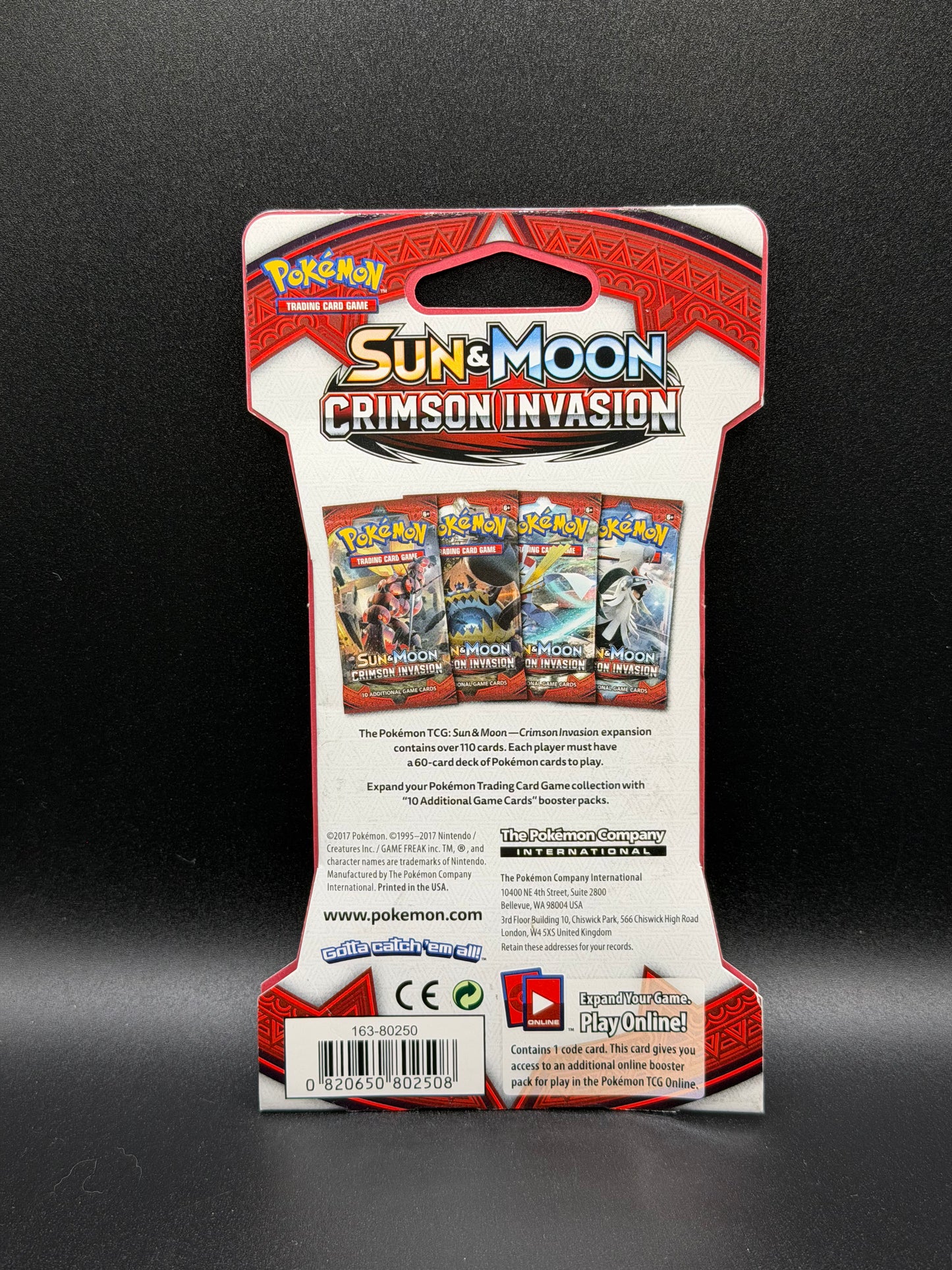 Crimson Invasion Sleeved Booster Pack