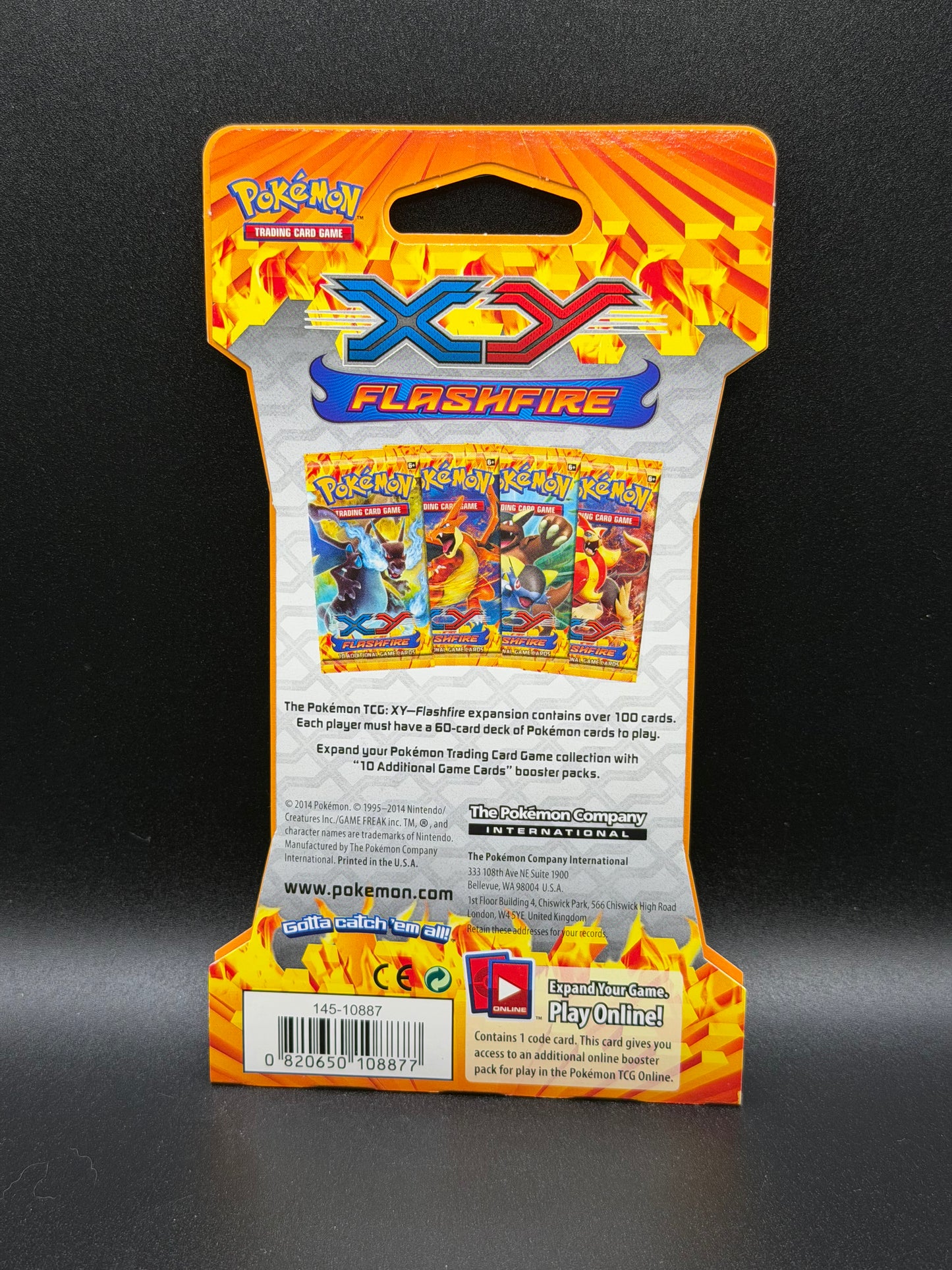 Flashfire Sleeved Booster Pack