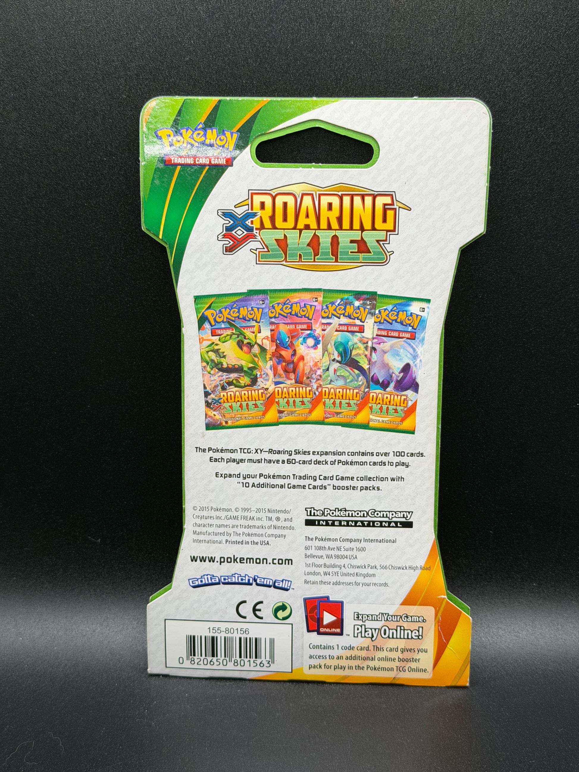 pokemon roaring skies booster box Pokemon XY Roaring Skies Booster Box Sealed