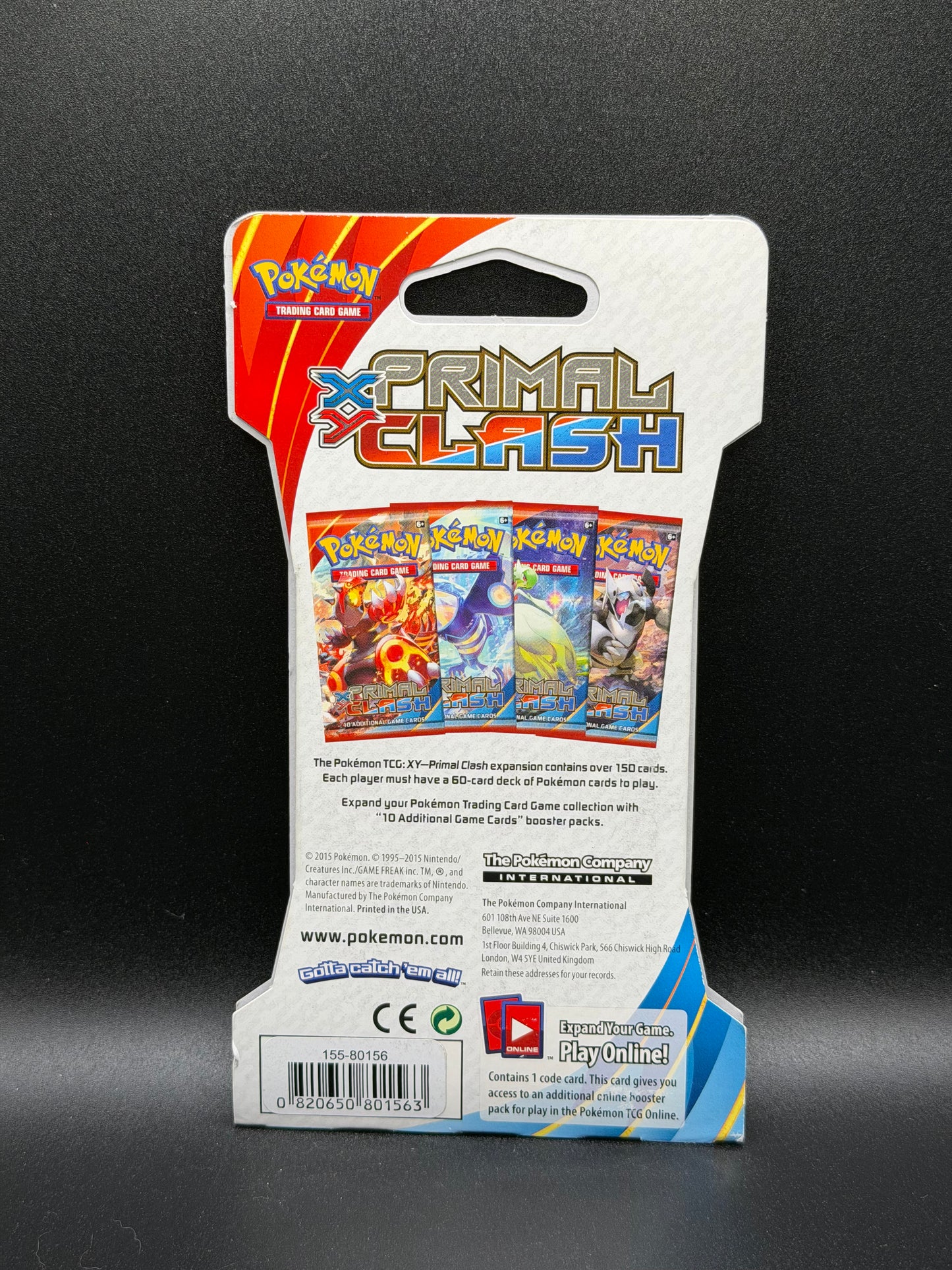 Primal Clash Sleeved Booster Pack