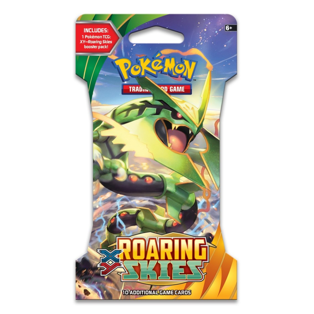 XY Roaring Skies Sleeved Booster Pack