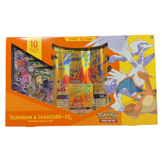 Reshiram & Charizard GX Premium Collection Box