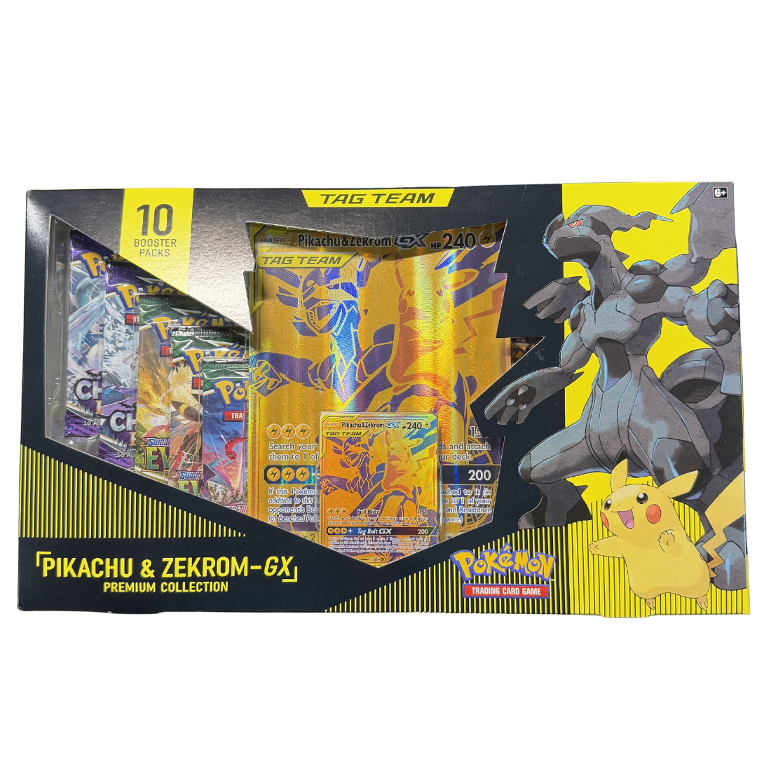 Pikachu & Zekrom GX Premium Collection Box
