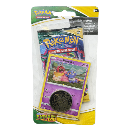 Evolving Skies Blister Pack (Galarian Slowpoke Promo)